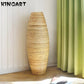 Rattan Floor Vase | Vase de sol en rotin